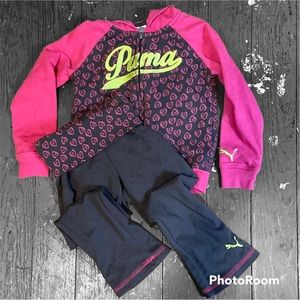 Girls Puma Track Suit